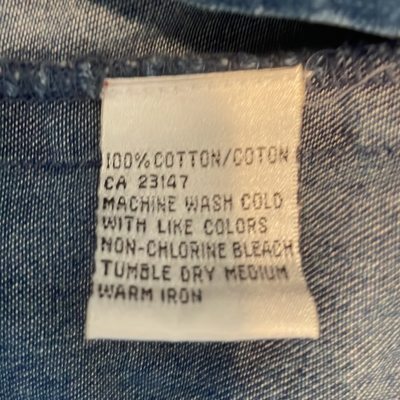 Talbots Button Down Jean Jacket Size SP - Picture 6 of 8